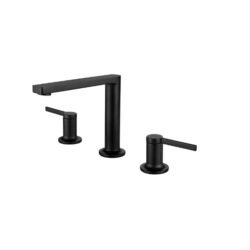 Bold 3 Hole Basin Mixer Black