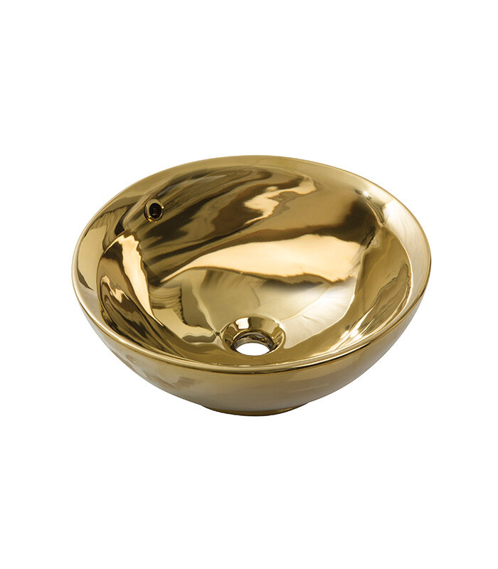 Newart Round Bowl Sink – Gold