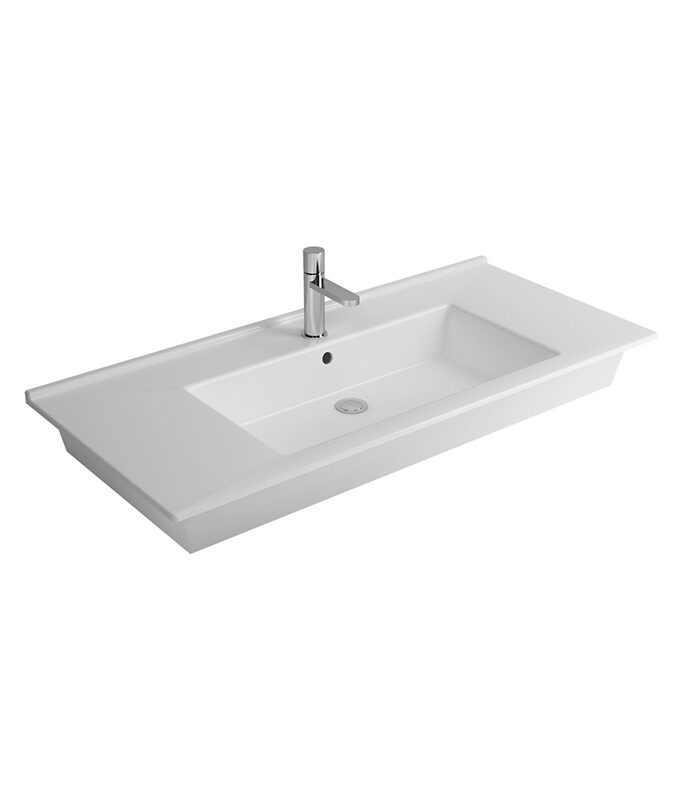 Silver Slim Sink