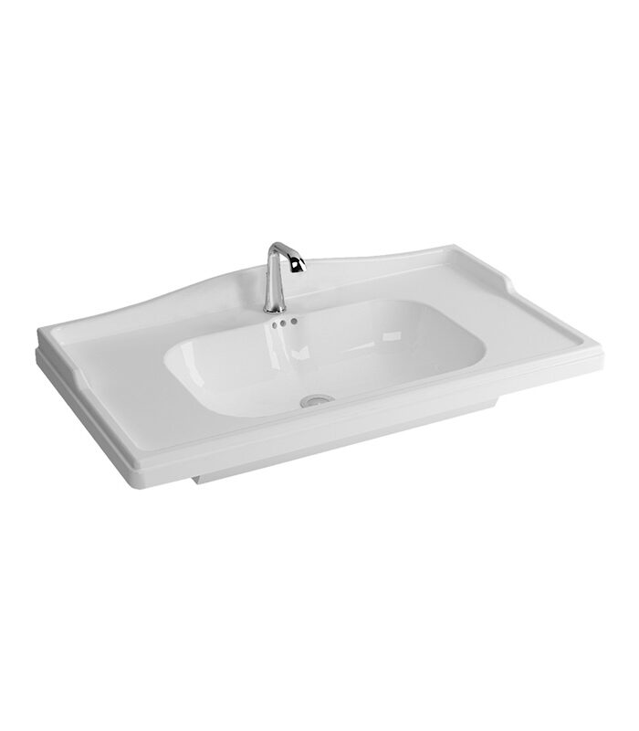 Elite Single Hole Shelf Washbasin