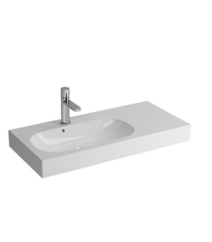 River Faucet Hole Shelf Sink