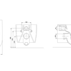 Moreno Rimless Wall Hung - Image 2
