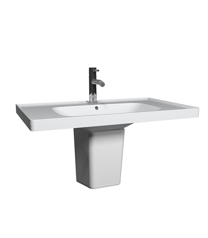 Newline 65 cm Half Pedestal Sink