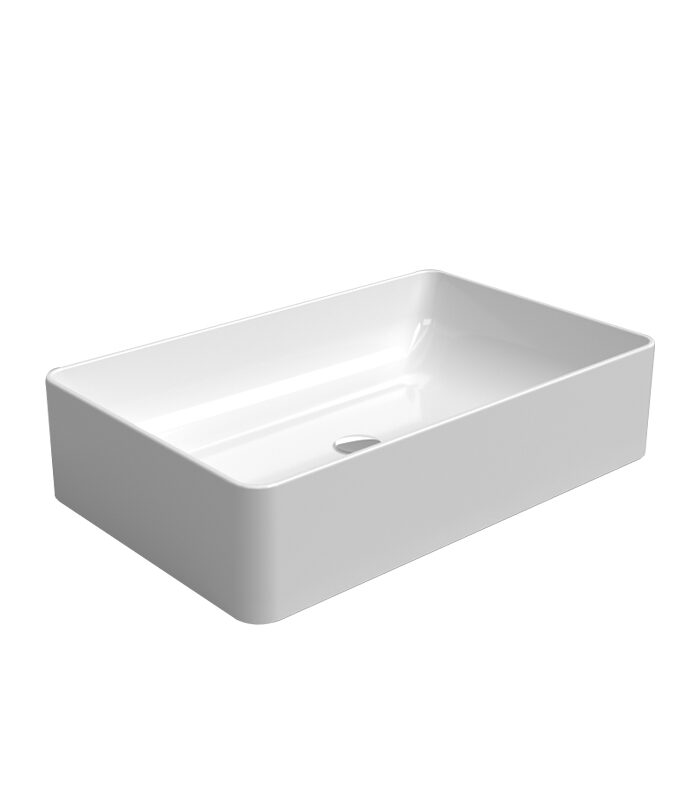 Silver countertop sink 5012