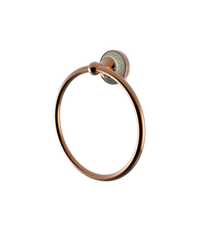 Pera Copper Towel Ring 652102