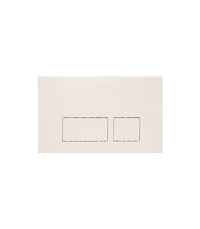 White Concealed Cistern Button 8133