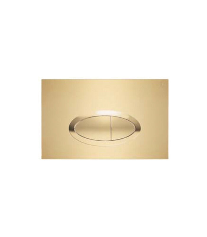 Polished Gold Concealed Cistern Button 8137