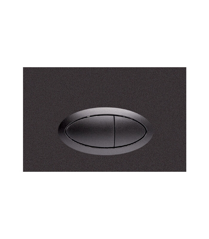 Black Concealed Cistern Button 8138