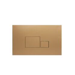 Matte Gold Concealed Cistern Button 8139