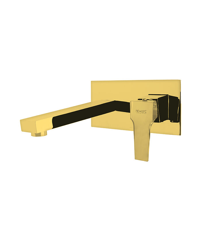 Aqua Concealed Basin Mixer Gold 941578